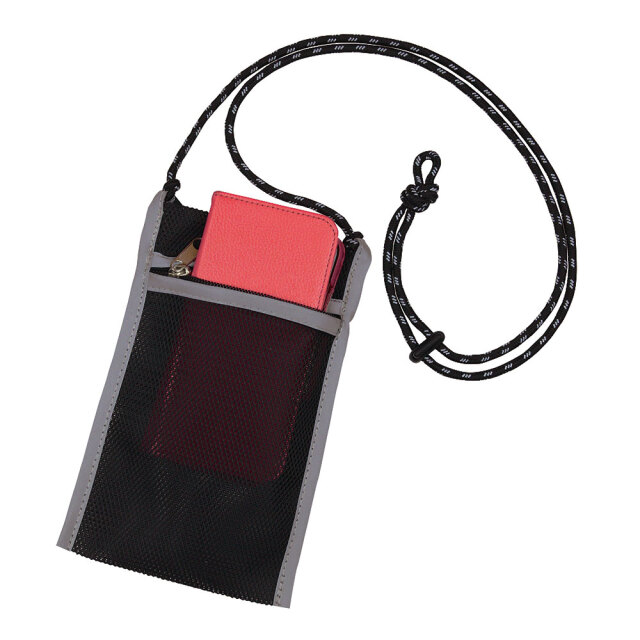 反射メッシュポーチ | ネックポーチ【サンエス通販】