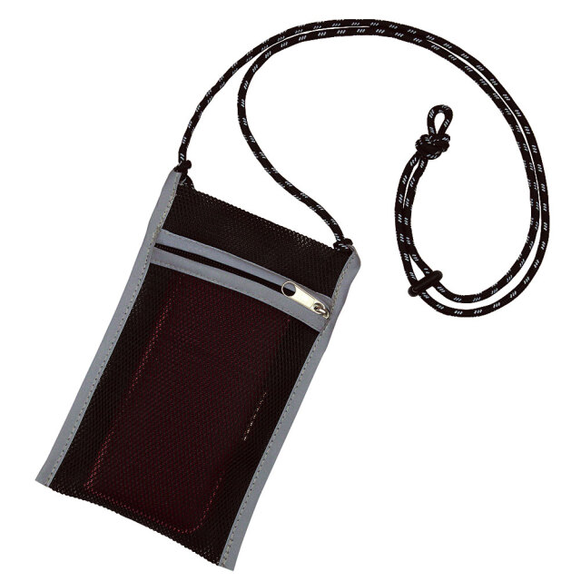 反射メッシュポーチ | ネックポーチ【サンエス通販】