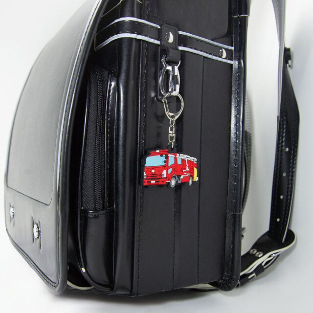 消防ラバーキーホルダー