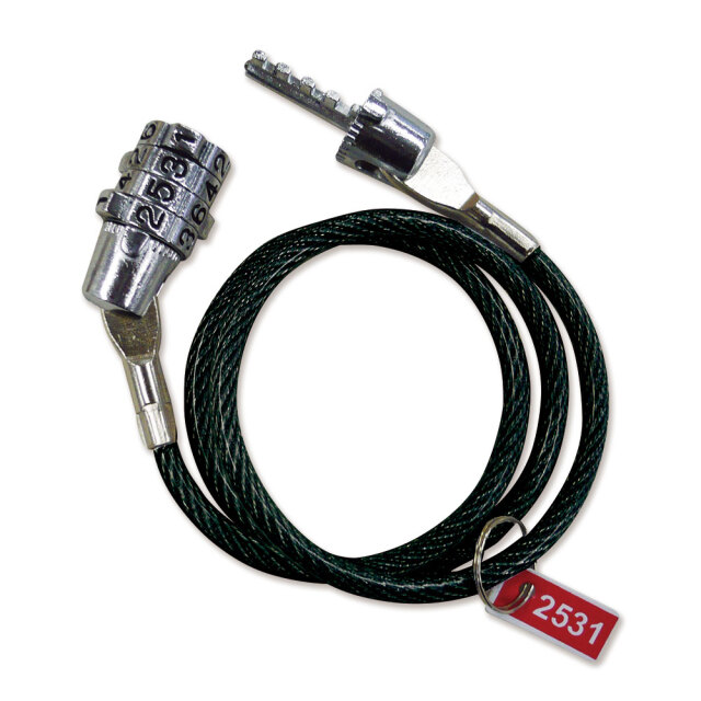 ダイヤル自転車ロック 【サンエス通販】