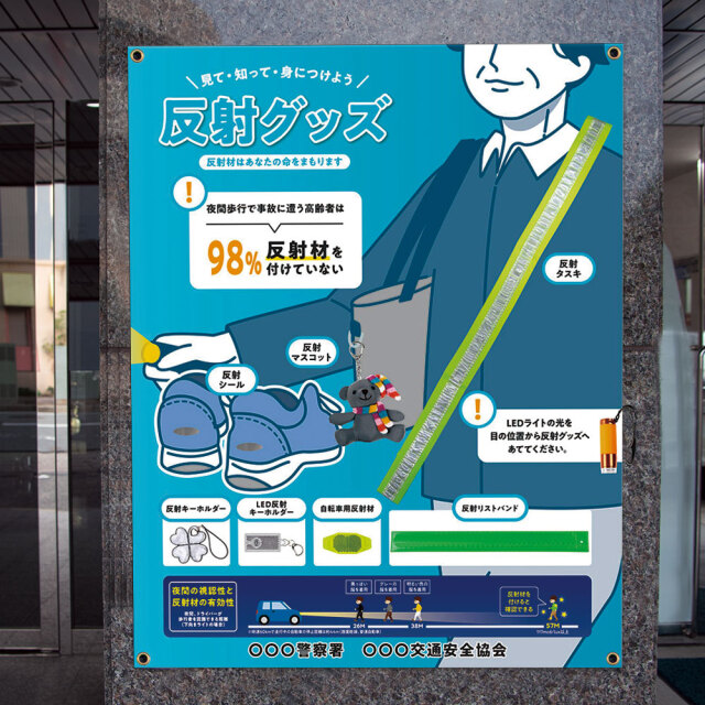 反射材展示セット