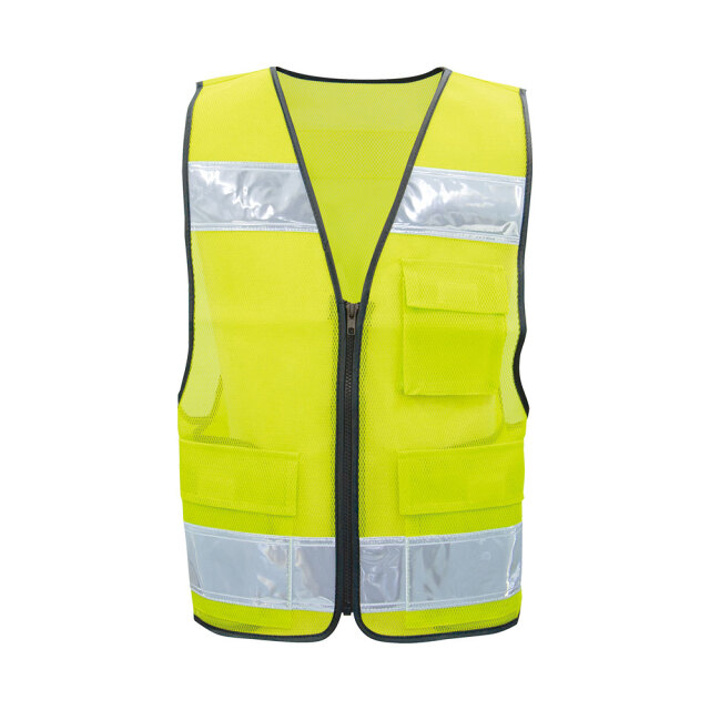 エコセーフティメッシュベスト蛍光黄色