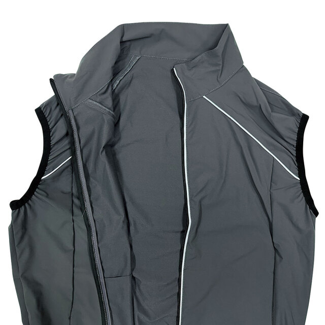 反射付き ファンベスト（グレー）【サンエス通販】