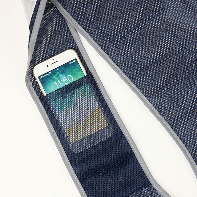 便利ポケット付き高輝度反射ベスト