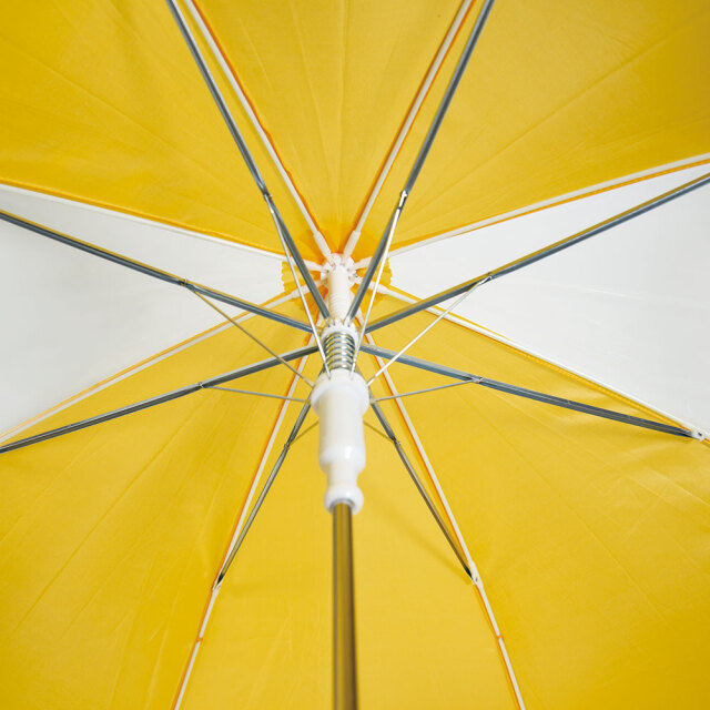 反射付き学童ジャンプ傘（橙色）