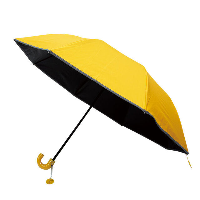 反射付かんたん折りたたみ日傘（晴雨兼用）【サンエス通販】