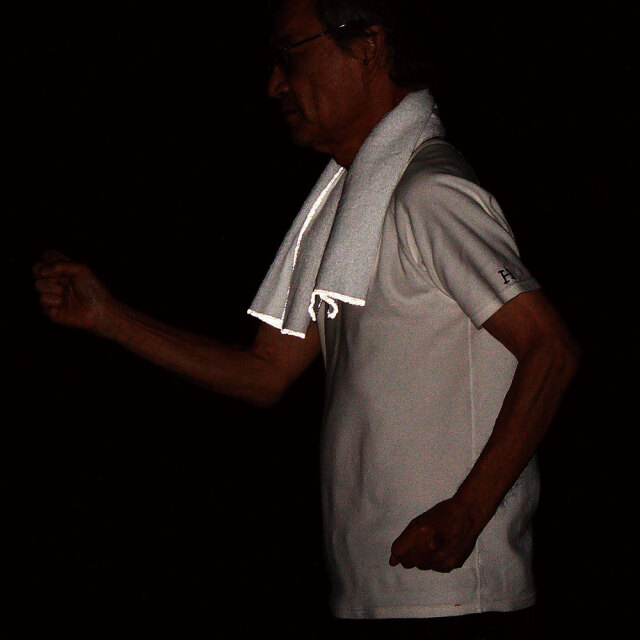 反射付きフェイスタオル4