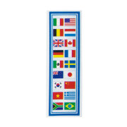 反射ステッカーピカットくん国旗1