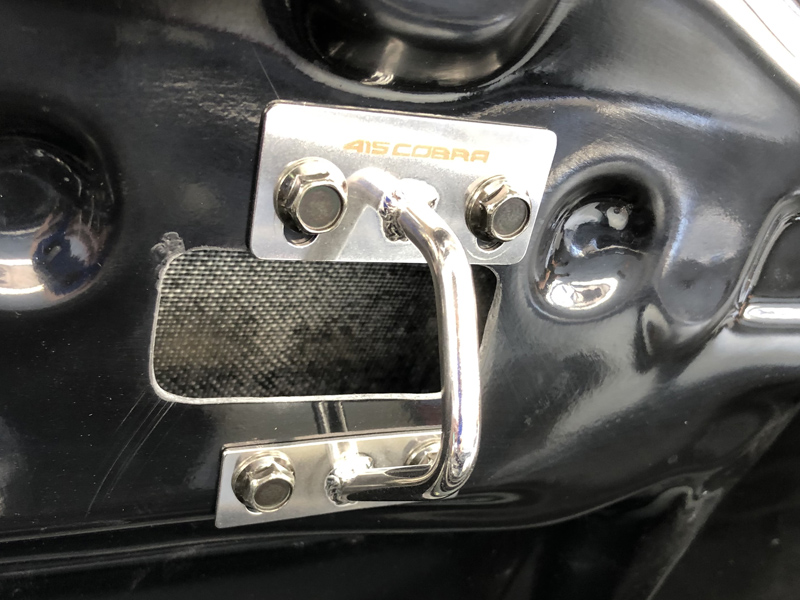 415COBRA オールステンレスボンネットキャッチアーム