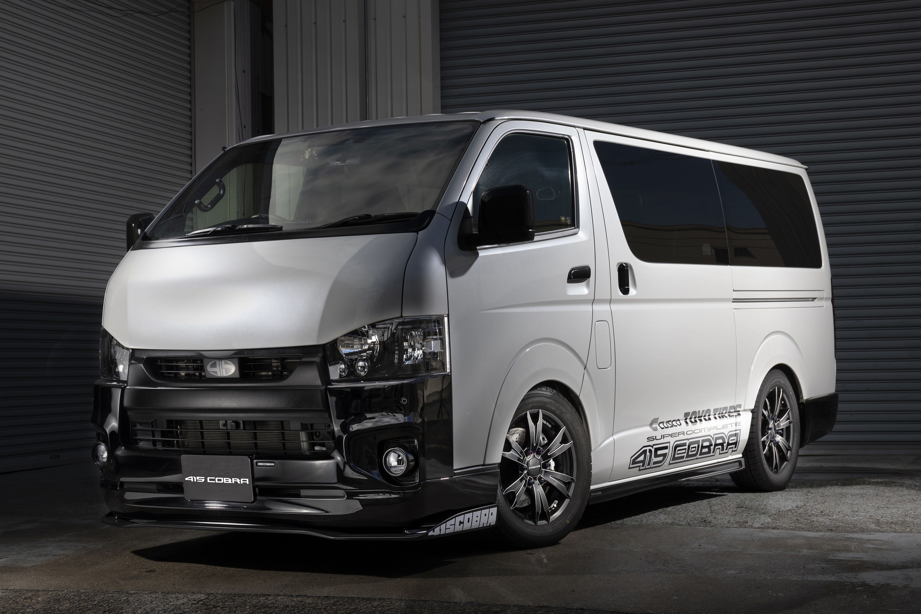 415COBRA フェイスリフトバンパーKIT 専用グリルカバーset 415 COBRA