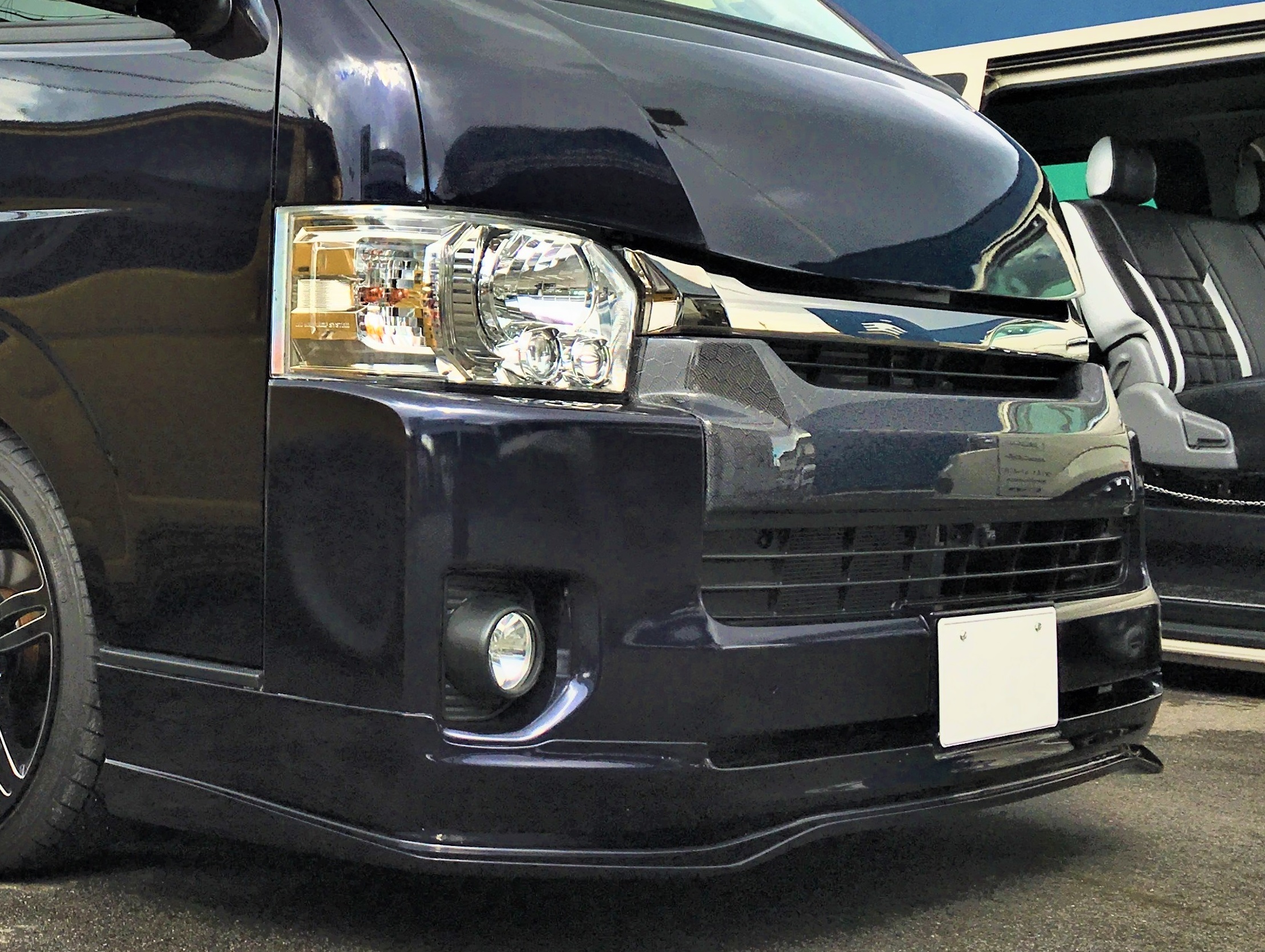 【ワイド】4-6型 クリーンルック3 TypeR フロントスポイラー