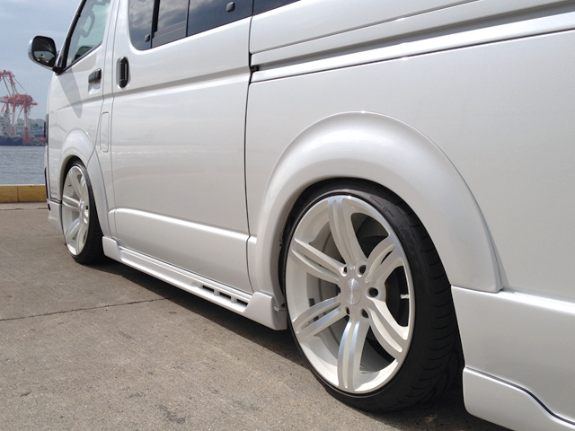 415COBRAオーバーフェンダーコンセプト2　(25mm幅/20mmダウンルック)