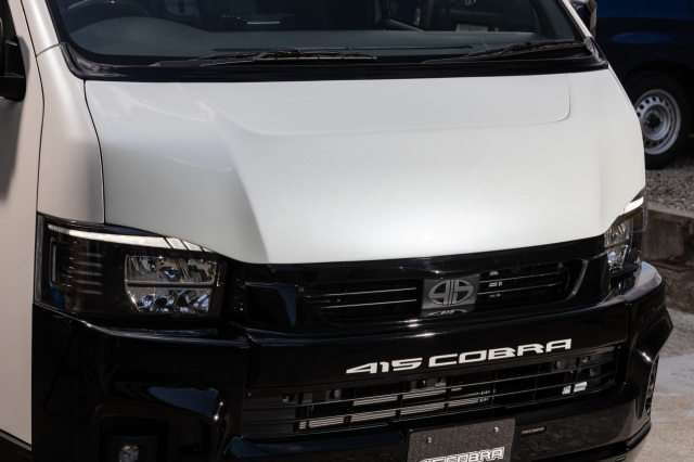 ワイド】バッドフェイスボンネット スポーティライン 415 COBRA