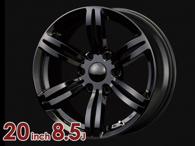 BADRUCKER 20inch (BDRCKR20) ブラックポリッシュ