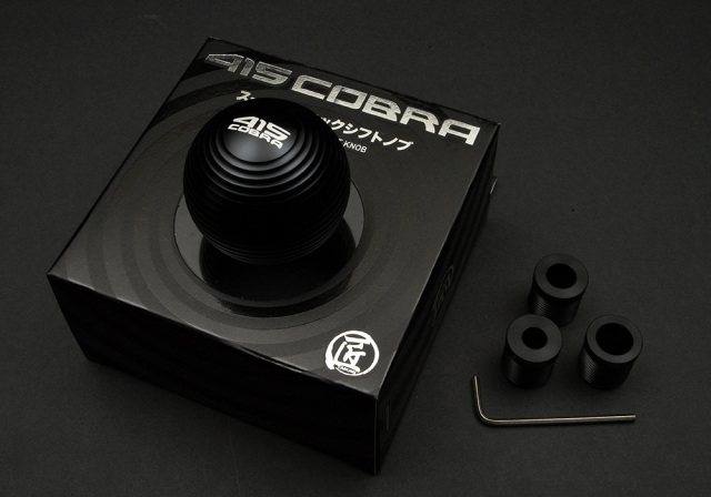 匠シリーズ スーパーソニックシフトノブ ブラック 415 COBRA /LCK619