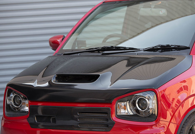 Lck619 エアバルジ ボンネットType3 アルトワークス　HA36