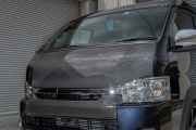 【ワイド】By2カーボンボンネット 415COBRAロゴ入り