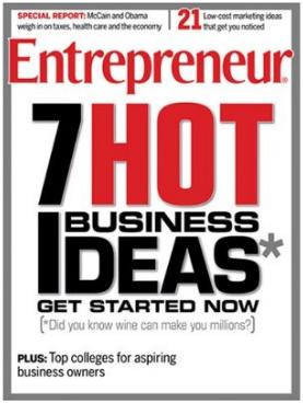 Entrepreneur  （洋雑誌　定期購読　1280円x6冊　）