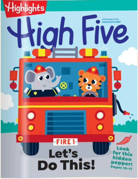 英語雑誌　High Five! 12冊セット(2022年) Highlights High Five【定期購読│受付サイト】海外│洋雑誌は