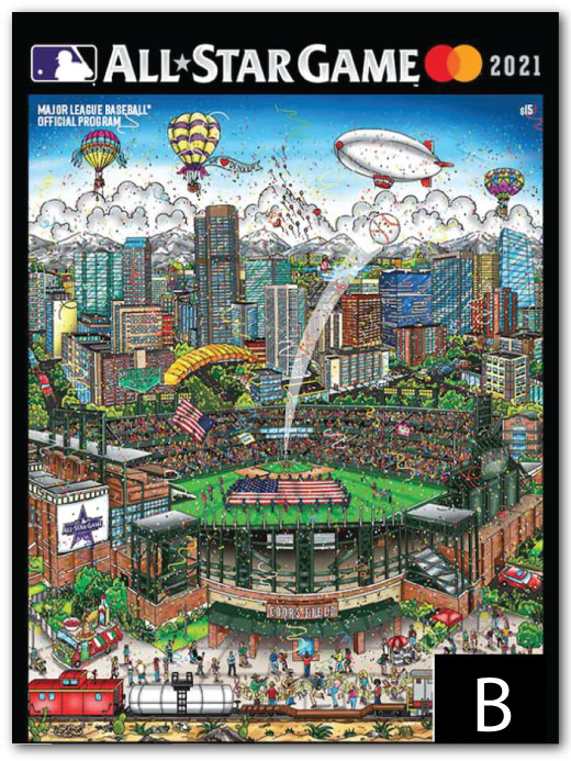 2021 MLB All-Star Game Program　大谷翔平