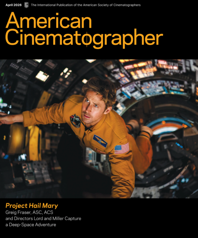 【単号取寄せ】April 2026 Issue of American Cinematographer