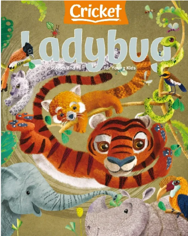 子供英語雑誌 Cricket ladybug 9冊 Ladybug /レディーバグ (英語絵本│3歳~6歳│980円x9冊) 洋書購読