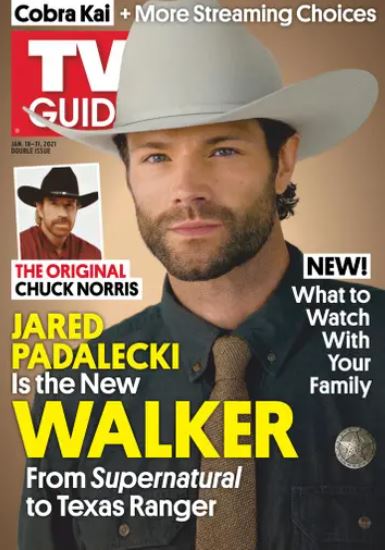 【単号】TV guidet｜Jared Padalecki/ジャレッド・パダレッキ表紙2021年1月18日号海外ドラマ雑誌 [国際+国内送料込み]［スーパーナチュラル］