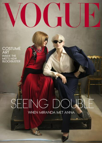 【単号取寄せ】VOGUE US版　2026年5月メリル・ストリープとアナ・ウィンター表紙