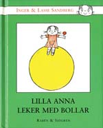 Lilla Anna leker med bollar（スウェーデン語）