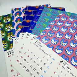 Zakuroテキスタイルカレンダー2026