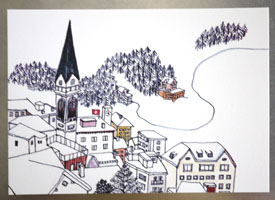 大神慶子ポストカード