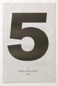 SLANT 　タブロイド誌　「5」