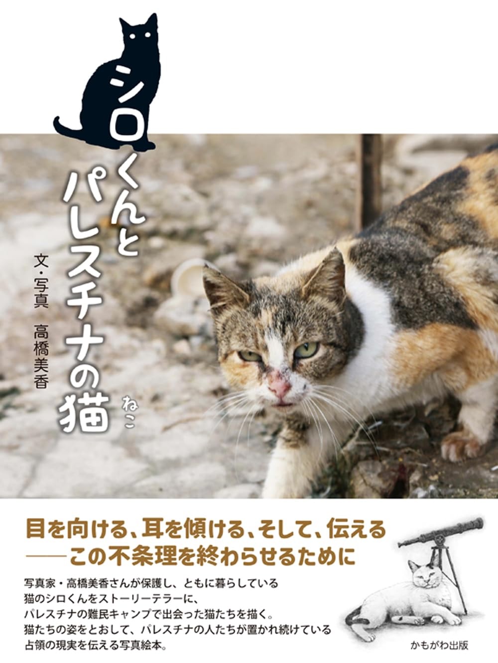 シロくんとパレスチナの猫