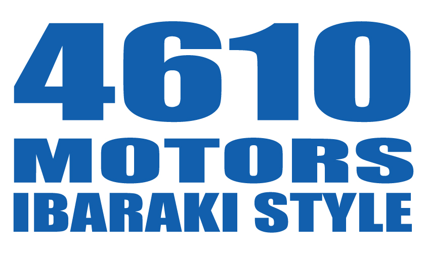 4610 MOTORS IBARAKI STYLE BL カッティングステッカー ブルー/シロウトモータース 茨城スタイル