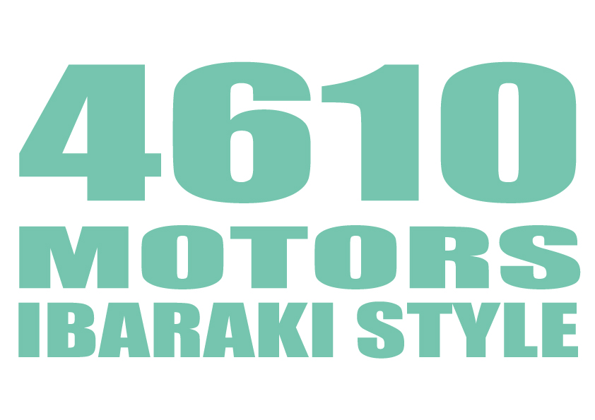 4610 MOTORS IBARAKI STYLE LGR カッティングステッカー/シロウトモータース 茨城スタイル