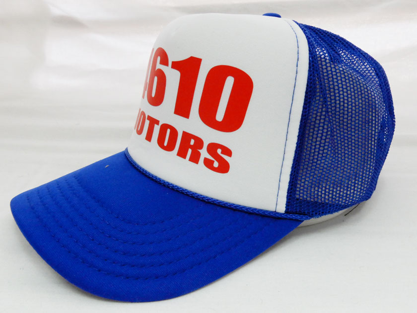 メッシュキャップ★4610MOTORS RBW シロウトモータース★シロウトモータース メンズ レディース フリーサイズ 帽子 キャップ CAP ぼうし 野球帽 作業帽 タウン レジャー キャンプ BBQ 野外