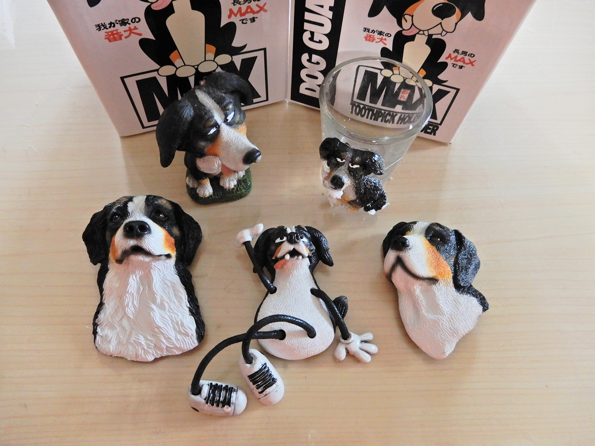昔、昔に親バカで作った、バーニーズマウンテンドッグの愛犬MAX GOODS 長期在庫の訳あり商品