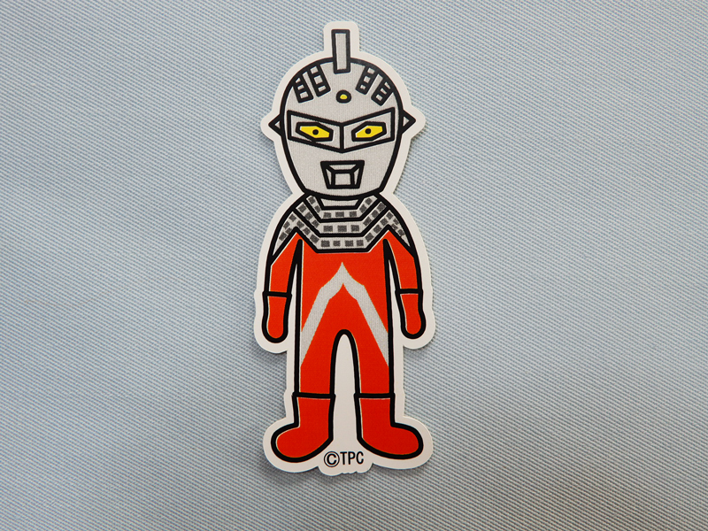 ウルトラマンレトロステッカー★UD-S1 ウルトラセブン ライセンス取得済み★ウルトラマンシリーズ