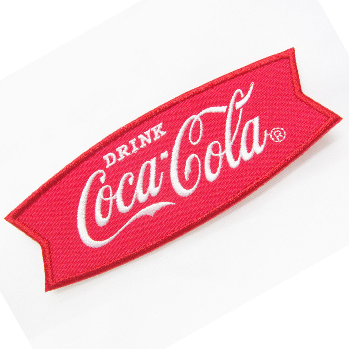 Coca-Cola★CC-E2★コカ・コーラ ワッペン★EMBLEM☆DRINK Coca-Cola /フィッシュテール コカ・コーラ