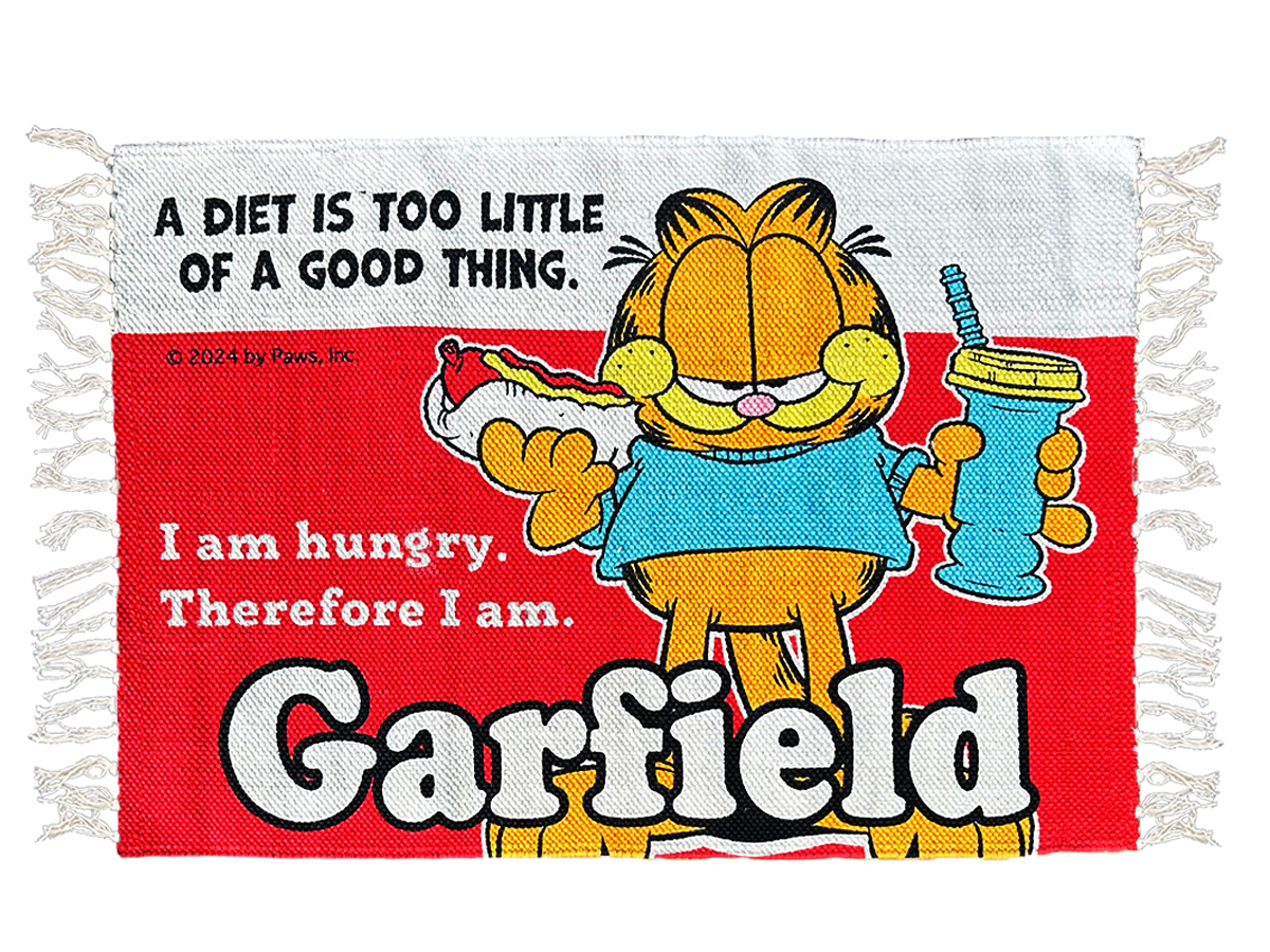 Garffield COTTON FLOOR MAT GF-00063-3 ガーフィールド  コットンマット アメリカン雑貨 アメリカンキャラクー
