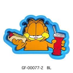 GARFIELD RUBBER TRAY BLUE 小物入れ ラバートレイ ガーフィールド ブルー アメリカン雑貨
