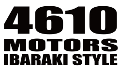 4610 MOTORS IBARAKI STYLE BK カッティングステッカー ブラック/シロウトモータース 茨城スタイル