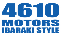4610 MOTORS IBARAKI STYLE BL カッティングステッカー ブルー/シロウトモータース 茨城スタイル