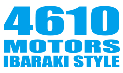 4610 MOTORS IBARAKI STYLE SBL カッティングステッカー サックスブルー/シロウトモータース 茨城スタイル