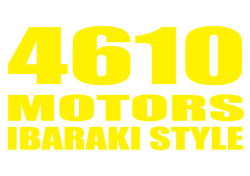 4610 MOTORS IBARAKI STYLE YEL カッティングステッカー/シロウトモータース 茨城スタイル