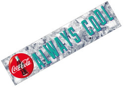 Coca-Cola★CC-BS14★コカ・コーラ ステッカー★ALWAYS COOL Coca-Cola/コカ・コーラ