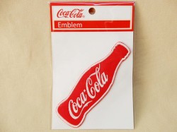 Coca-Cola★CC-E9★コカ・コーラ ワッペン★EMBLEM☆Coca-Cola ボトル /コカ・コーラ