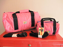 ドラムバック PK ピンク 親子セットが大特価！ドラムバックＳ+ドラムバックＬ大小セット アメリカン雑貨