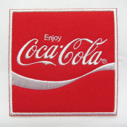 Coca-Cola★CC-E3★コカ・コーラ ワッペン★EMBLEM☆Enjoy Coca-Cola /コカ・コーラ