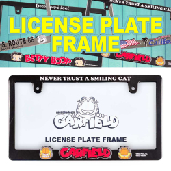 GARFIELD LICENSE PLATE FRAME  Lic-Flame-GA ガーフィールドライセンス プレート フレーム 日本車対応サイズ アメリカン雑貨